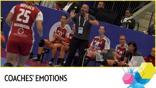 Coaches emotions  EHF EURO 2016 [upl. by Camel80]