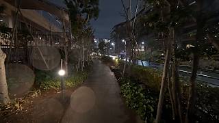 4K・ Night Tokyo walk from Meidaimae to Takaido・4K HDR [upl. by Yraeg]