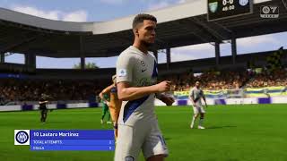 Gameplay FC 24  Frosinone  Inter  Lega Serie A TIM  20232024 [upl. by Innob158]