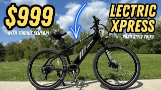 More Ebike for LESS  999 Lectric Xpress Road Style with Torque Sensor [upl. by Culbertson]