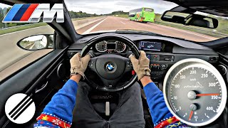 830HP BMW M3 E92 SK3 RR INFINITAS TOP SPEED DRIVE ON GERMAN AUTOBAHN 🏎 [upl. by Steinke933]