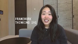 FRAMEWORK THINKING In 3 Simple Steps [upl. by Normalie]