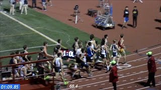 2017 Arcadia Invitational  Boys Rated 3200 meters [upl. by Nomsed]