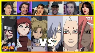 Allies of the Leaf Sand vs Sound Ninjas  Reaction Mashup Naruto 125 ナルト [upl. by Ettesil]