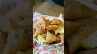 Meat amp Cheese Samosa  Easy Recipes Shorts [upl. by Yor]