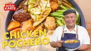 Chicken Pochero Recipe  Simpol Dishkarte  CHEF TATUNG [upl. by Asimaj818]