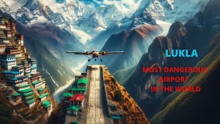 MOST DANGEROUS AIRPORT IN THE WORLD  Lukla airport landing amp takeoff arsenasulyan [upl. by Wing]