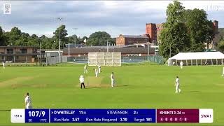 Belper meadows 1XI vs Swarkestone 1XI DCCL Prem [upl. by Atihcnoc]