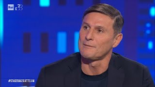 Lintervista a Javier Zanetti  Stasera cè Cattelan su Rai 2 del 31012024 [upl. by Spear]