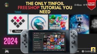 The only full Tinfoil freeshop tutorial you need in 2024 [upl. by Yelena]