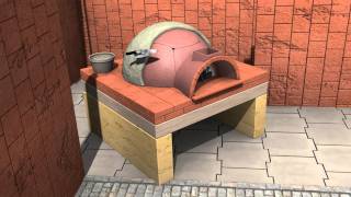 Alfa Pizza  Come installare un forno a legna per la casa  how to install pizza ovenavi [upl. by Kyne]