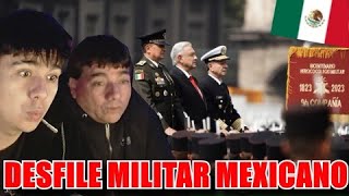 CHILENOS REACCIONAN al DESFILE MILITAR de MÉXICO 2024 🇲🇽 [upl. by Edya]