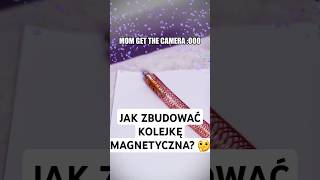 Najprostsza na świecie kolejka magnetyczna science nauka fizyka ciekawostki magnesy [upl. by Ahtekahs]