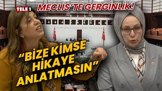 Vekiller ayaklandıMecliste DEM ile AKP arasında quotçocuk haklarıquot tartışması [upl. by Estella]