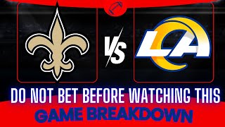 New Orleans Saints vs Los Angeles Rams Prediction amp Picks  Thursday Night NFL Best Bets Week 16 [upl. by Nnyletak]