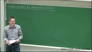 FIXED AUDIO Lecture 16 Introduction to Elliptic Curves by Christof Paar [upl. by Yvette494]