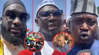 🛑Manifestation Dakar Reactions musclées de Serigne Assane Mbacké Diop Taïf et Cie SONKO Diomaye [upl. by Wellington]