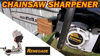 Renegade Electric Chainsaw Sharpener [upl. by Kulseth]