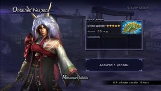 Warriors Orochi 3 Ultimate  Mitsunari Ishida Mystic Weapon Guide [upl. by Vel]