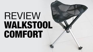 Review Walkstool Comfort Portable Outdoor Stool [upl. by Avenej]