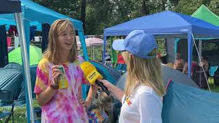 Szene Openair 2022 Besucher über den Flirtfaktor Festival [upl. by Haidej]