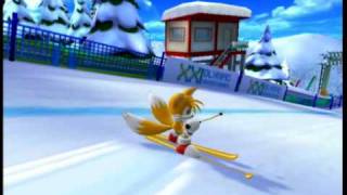 Mario amp Sonic at the 2010 Olympic Winter Games Festival Mode Tails  Pt 118 [upl. by Nnyliak910]