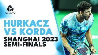 Hubert Hurkacz vs Sebastian Korda SemiFinal Highlights  Shanghai 2023 [upl. by Maon]