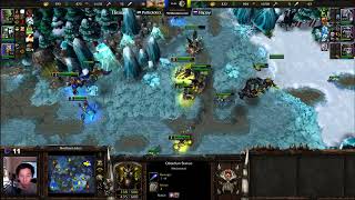 Hitman ORC vs Happy UD  W3Champions Finals Season 14  WarCraft 3  WC3706 [upl. by Ponce100]