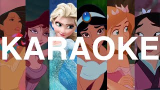 KARAOKE Medley de Princesas Disney Los Saviñón [upl. by Ylecara]