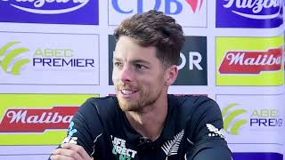 Hasaranga made of very challenging for us even on one leg  NZ captain Mitchell Santner [upl. by Esoryram]