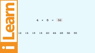 Multiplication by 8  Fast And Easy Math Learning Videos [upl. by Nytsirc924]