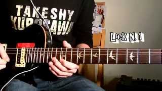 Chromatic Guitar Licks  Crazy Guitar Lesson  Advanced Guitar Licks [upl. by Noval289]