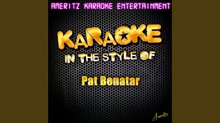 Shadows of the Night Karaoke Version [upl. by Llenahc]