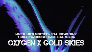 Martin Garrix  DubVision  Jordan Grace  Sander van Doorn  DVBBS  Oxygen  Gold Skies Mashup [upl. by Fradin435]