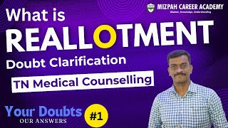 Medical Counselling 2024  What is Reallotment  How to Participate in the Second Round  NEET 2024 [upl. by Nawotna242]