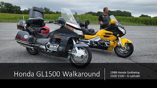 Walkaround Review Honda Goldwing GL1500 [upl. by Fredrika]