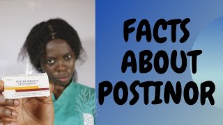 10 important facts about postinor [upl. by Aime]