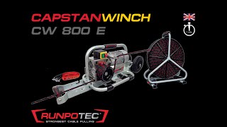 RUNPOTEC Capstanwinch CW 800 E [upl. by Ernest]