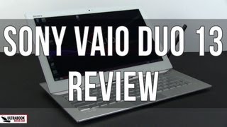 Sony Vaio Duo 13 review THE slider [upl. by Konikow]