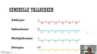 Figurtall og tallrekker [upl. by Vihs]