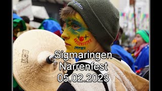 Narrentreffen Sigmaringen 05022023 [upl. by Osnerol]