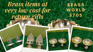 Brass items for daily use or return gifts whats app 7680074146Brassworld5705 pure brass items [upl. by Fidelis]