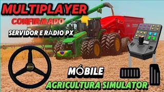 AGRICULTURA SIMULATOR Vai Ter MULTIPLAYER ONLINE [upl. by Azilef]