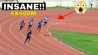 Mens 4X400M Relay Final  Kenya Athletics Meeting 2022 [upl. by Brick423]