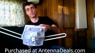 HDTV Outdoor Antenna Just Received And Opened  HD2605 Install And Review [upl. by Isoj]