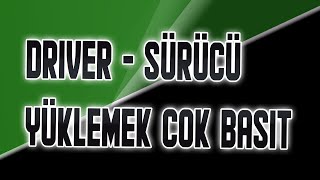 Format Sonrası Driver  Sürücü  Yükleme  Basit Kurulum  PC GEZGİNİ [upl. by Leahplar]