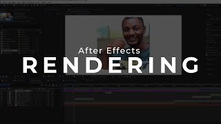 Jinsi ya Ku render Video ndani ya Adobe After Effects yenye MBs Chache [upl. by Arahs]