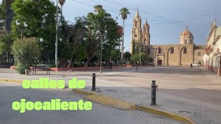 ENSEÑÁNDOLES otra CALLES de OJOCALIENTEZACATECASrecorrido  coique vlogs [upl. by Nehepts274]