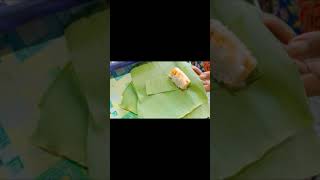 Cara Bungkus Kue Lempar Daun Pisang [upl. by Mayrim660]