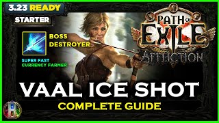 PoE 323 LEAGUE STARTER  VAAL ICE SHOT DEADEYE  PATH OF EXILE AFFLICTION  POE BUILDS [upl. by Leong]